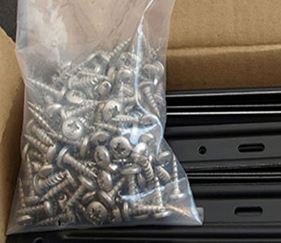 Stainless Steel Screws Packing & Shipping