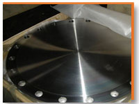 ASTM A182 F316l Blind Flange, rf, 150 lb, 4 inch 