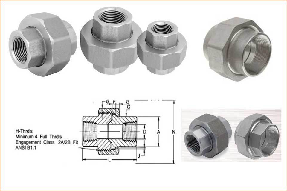 Forged Screwed-Threaded Union BS3799