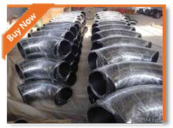 DN100 Seamless Carbon Steel Rubber Lined Elbow Pipe Fittings