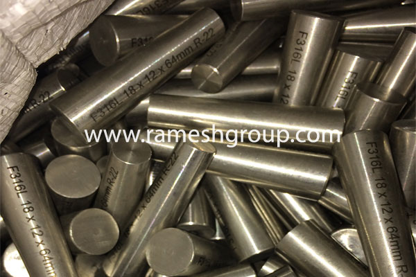 Original photograph of Stainless Steel 316l Tapper Plug at our factory in india